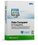 EMS Data Comparer for PostgreSQL (коммерческая лицензия Business), Лицензия + техподдержка на 1 год
