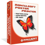 RonyaSoft Poster Printer (версия 3.02), лицензия Home RonyaSoft Poster Printer (версия 3.02), лицензия Home