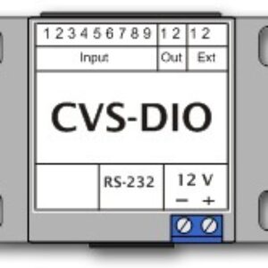 Новые Технологии Блок цифровых входов/выходов CVS-DIO, с сетевым интерфейсом (Ethernet) 6 оптоизолированных входов + 4 релейных выхода (АС 220В / 6А)
