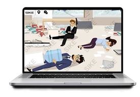 ООО «Корпоративные системы Плюс» Sike, Электронный курс Первая помощь в офисе (лицензия), Локальная версия